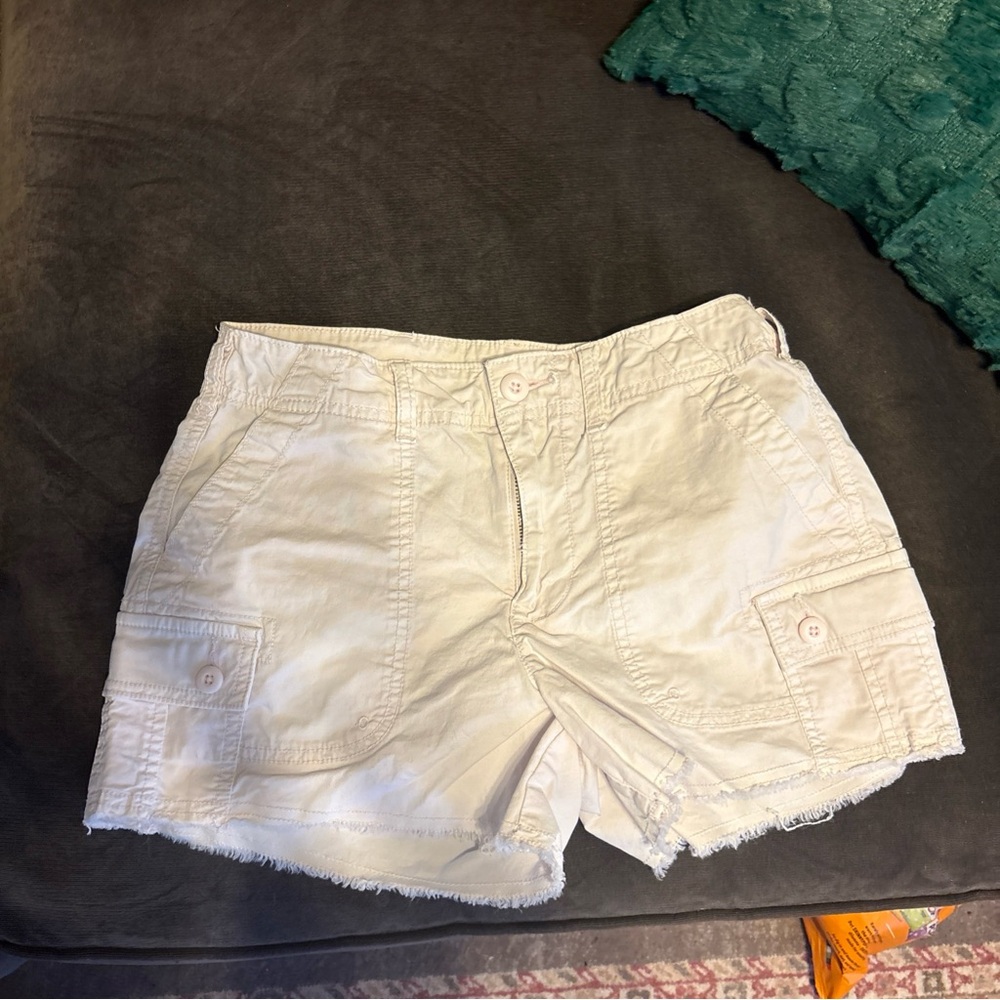 Women's pink Cargo Shorts